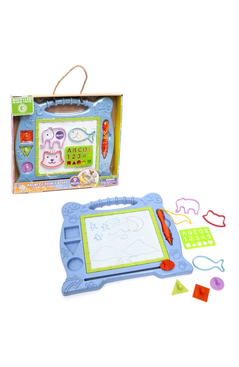 Roo Crew Magic Doodle Board 9 Pieces, Alternate, color, Multicolored