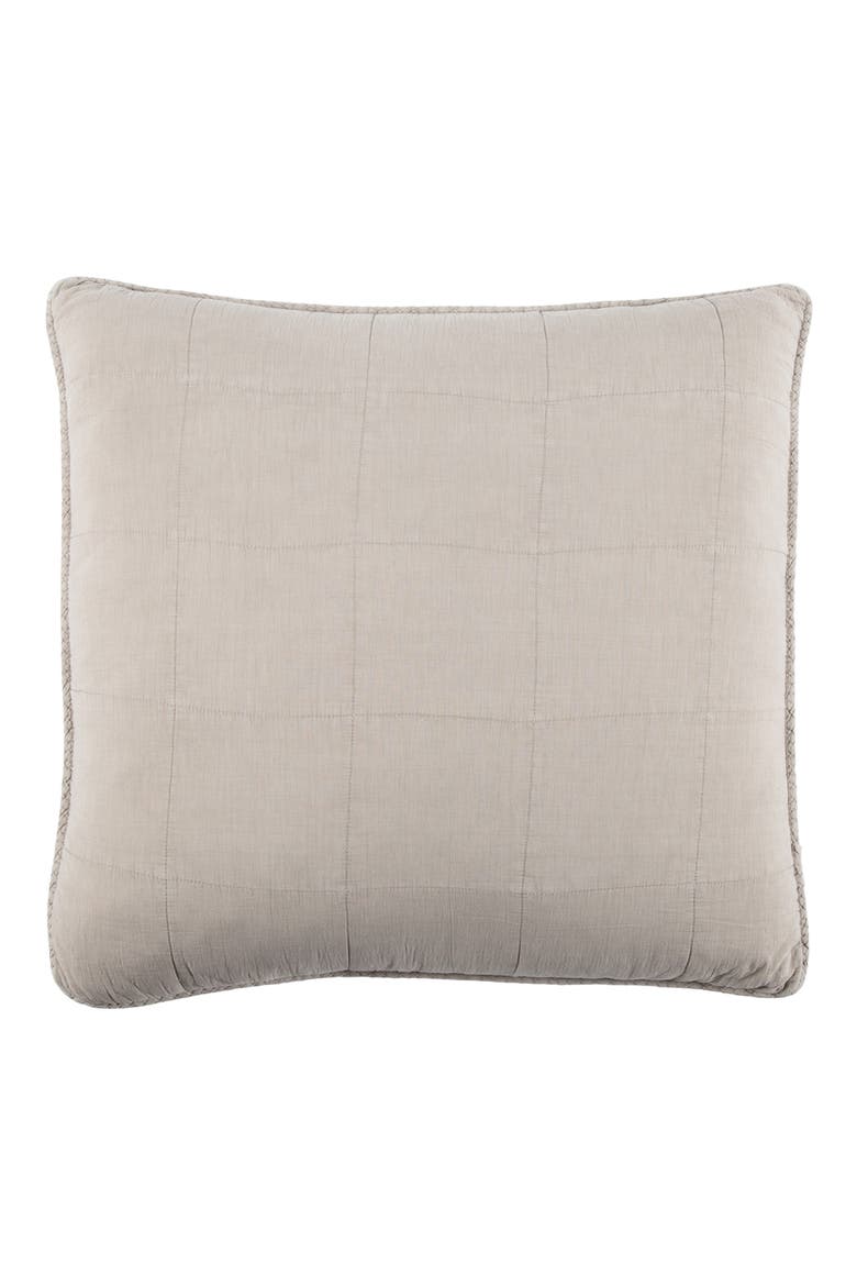 Antwerp Large Euro Sham, Main, color, NATURAL