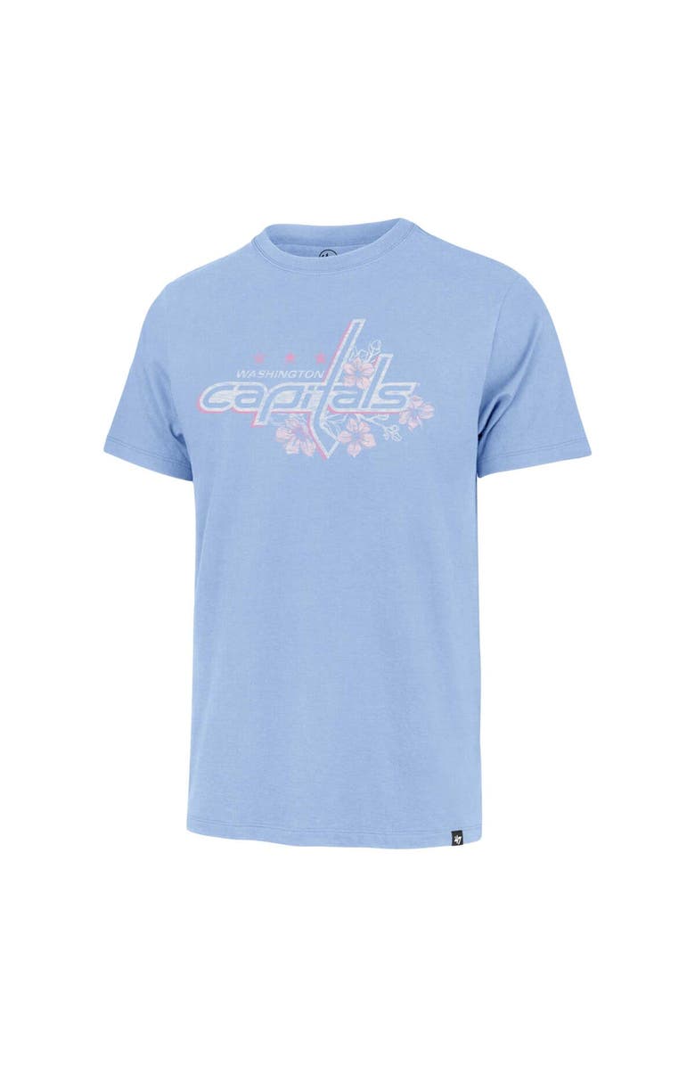 '47 Men's '47 Blue Washington Capitals Cherry Blossom Franklin T-Shirt, Alternate, color, 