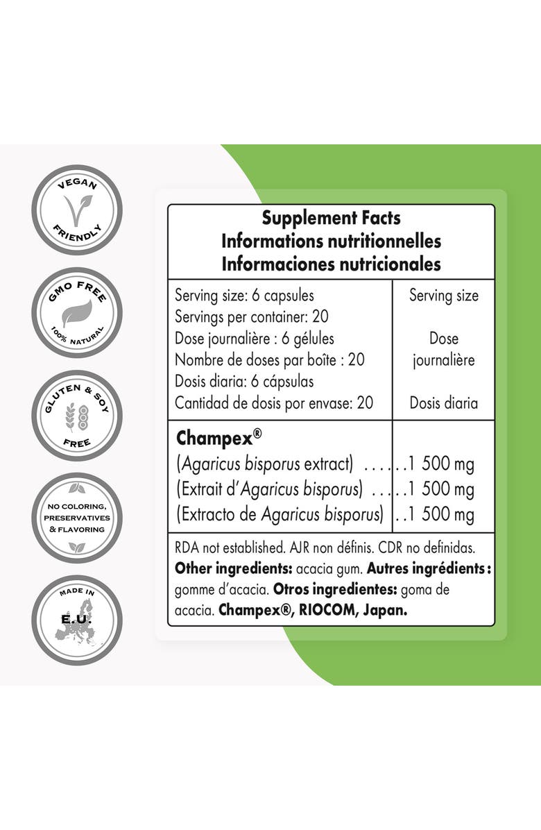 SuperSmart Champex Mushroom, Alternate, color, NO COLOR