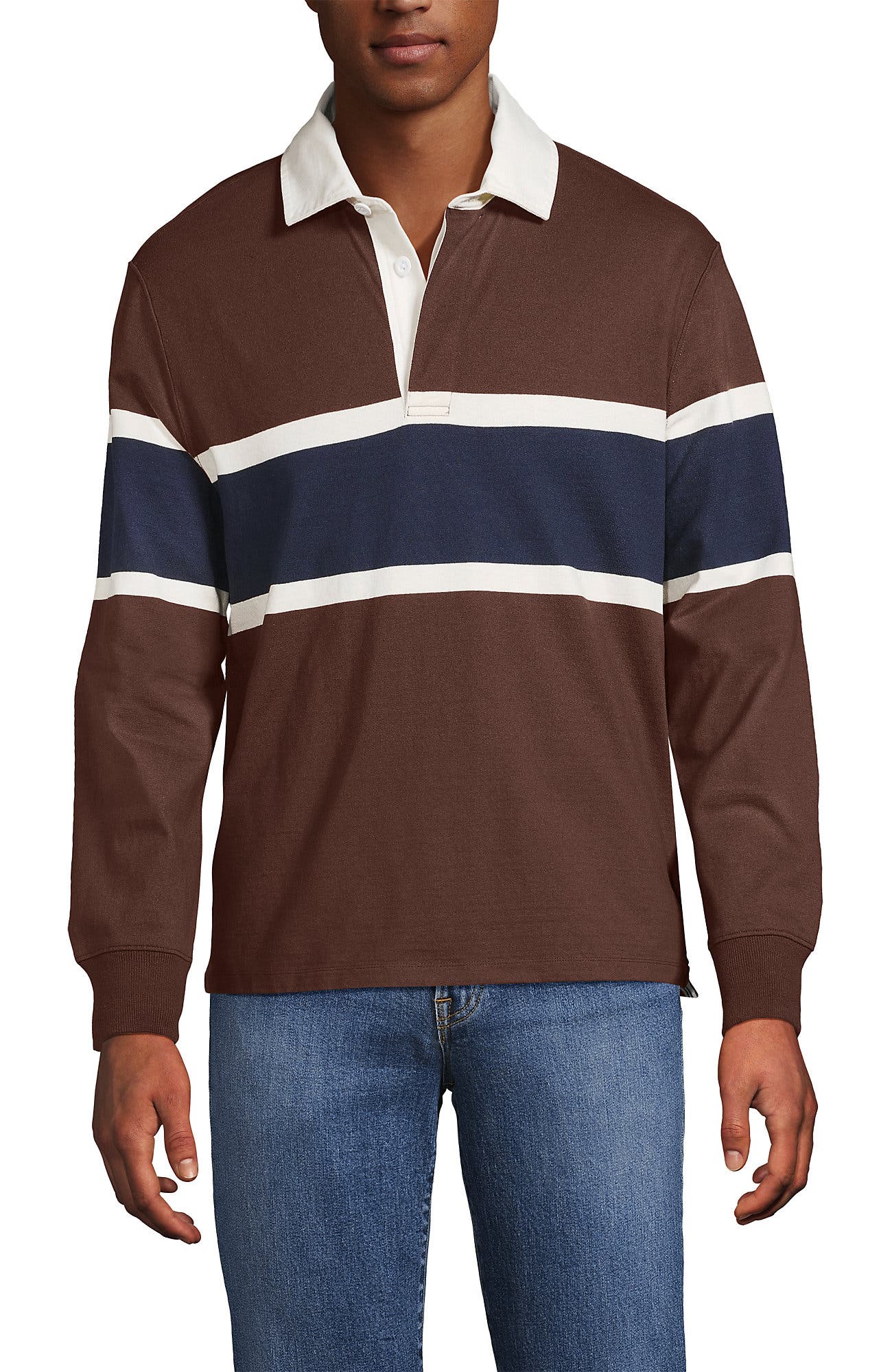 Lands' End Long Sleeve Rugby Shirt | Nordstrom