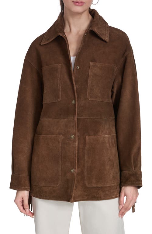 levi's Fringe Suede Jacket in Maple at Nordstrom, Size Large