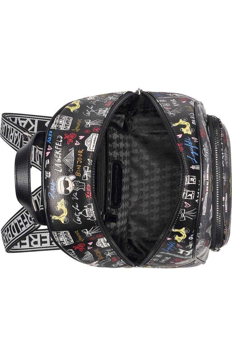 KARL LAGERFELD PARIS Khloe Backpack, Alternate, color,