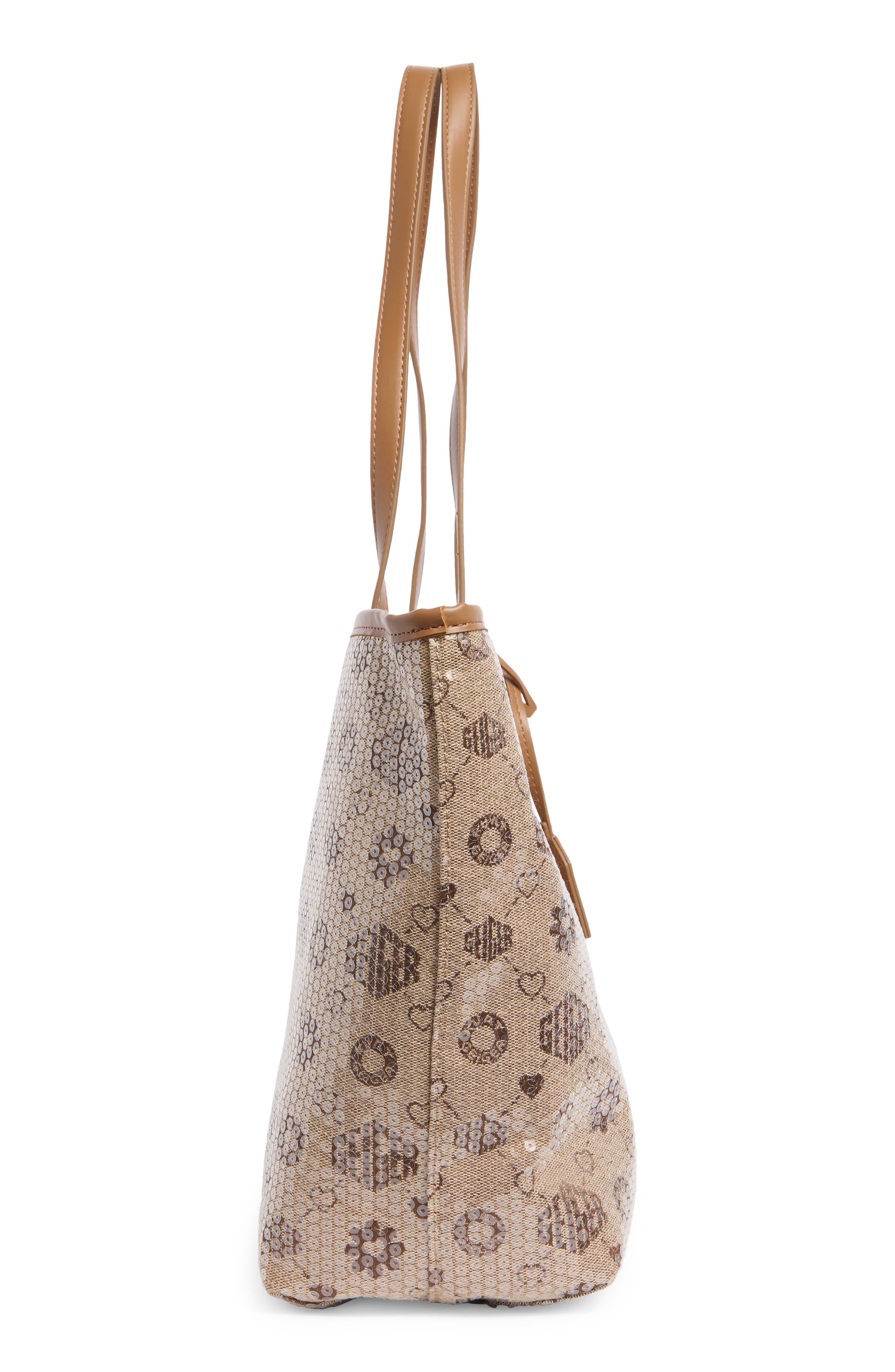 Chiswick Large Shopper Tote, Alternate, color, OPEN BROWN