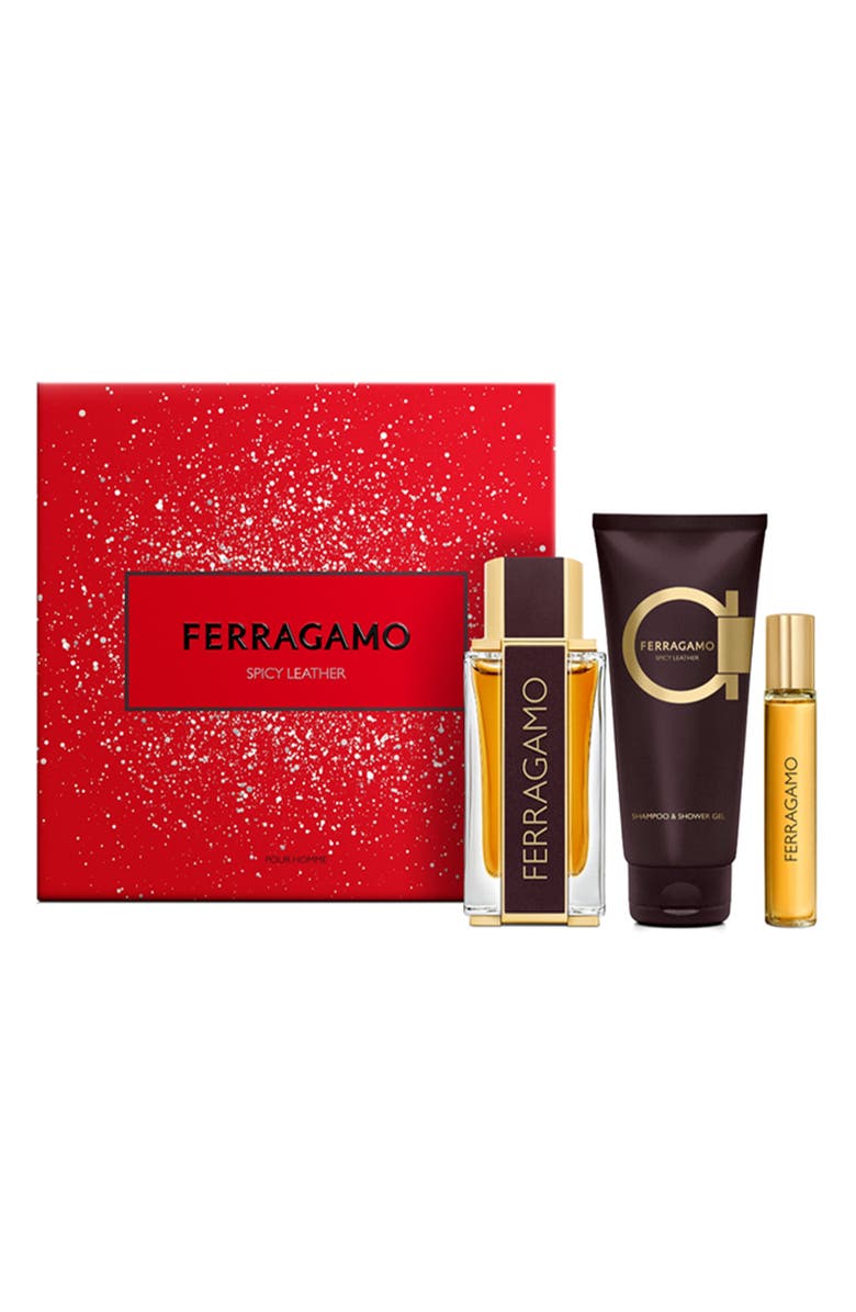 FERRAGAMO Spicy Leather Parfum $180 Value, Main, color,