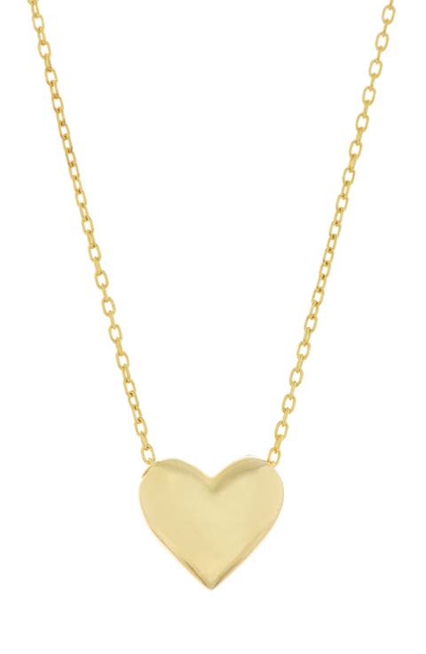 Bubble Heart Pendant Necklace