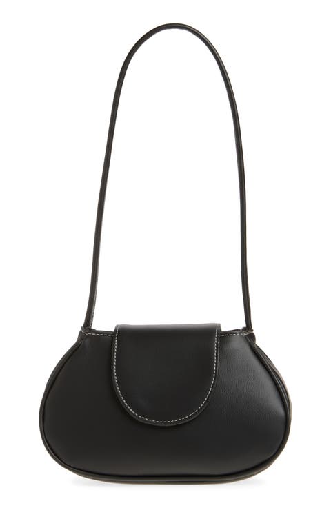 Ineva Faux Leather Baguette Bag