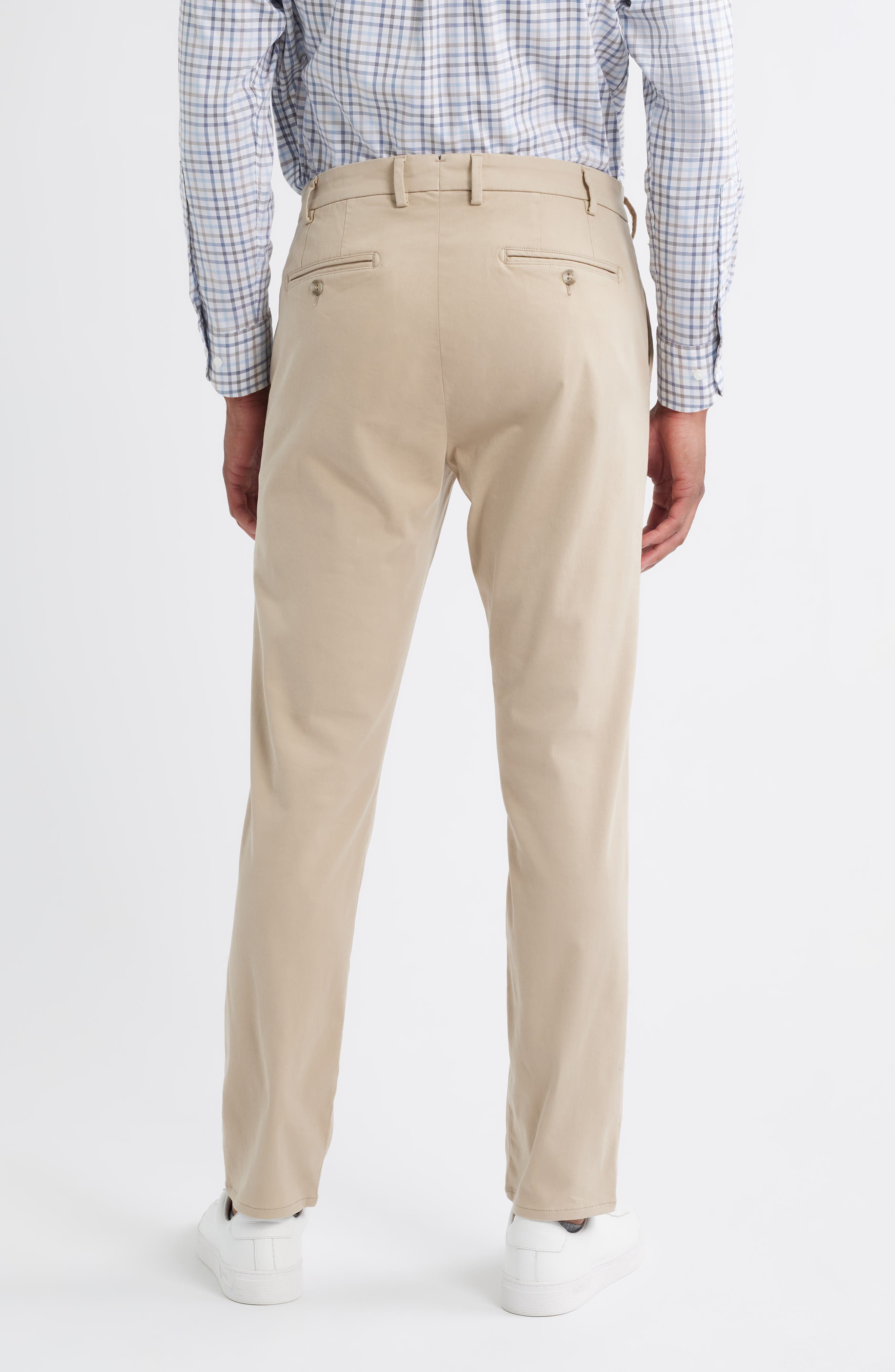 Signature Sateen Flat Front Pants - image 4