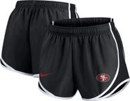 Nike Women's Nike Charcoal San Francisco 49ers Plus Size Logo Performance Tempo Shorts