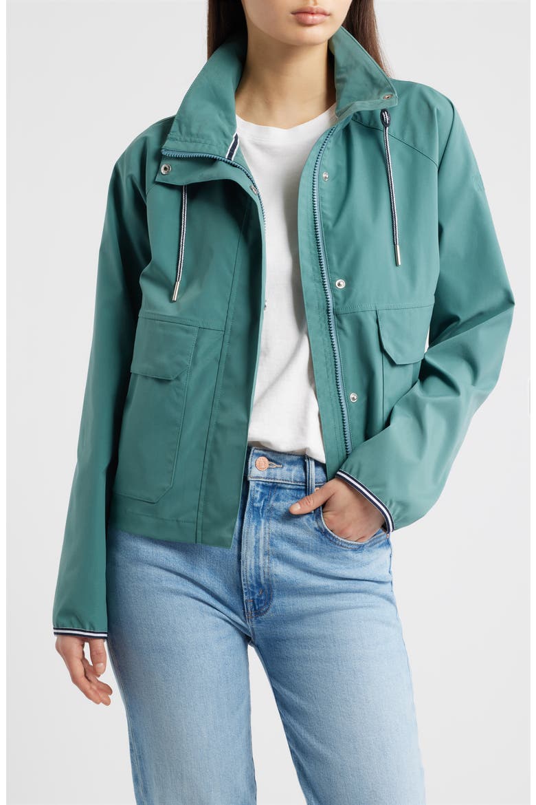 Positano Lightweight Jacket, Alternate, color, OPAL GREEN