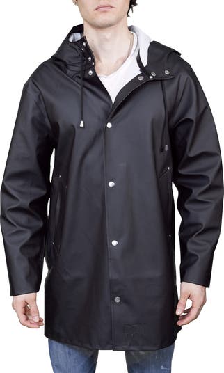 Dry Gear Waterproof Heavyweight Rubberized Hooded Raincoat