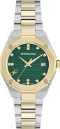 FERRAGAMO Edge Bracelet Watch, 34mm