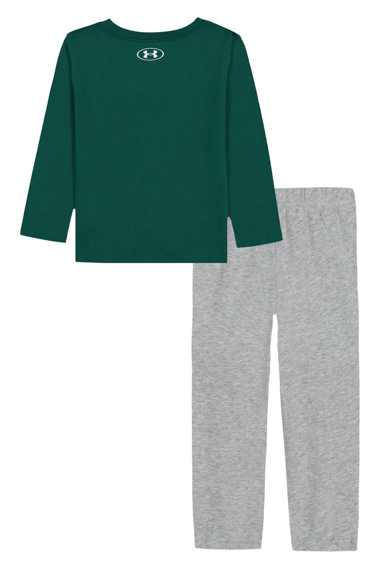 Kids' UA Make a Play T-Shirt & Joggers Set, Alternate, color, CAMPUS IVY