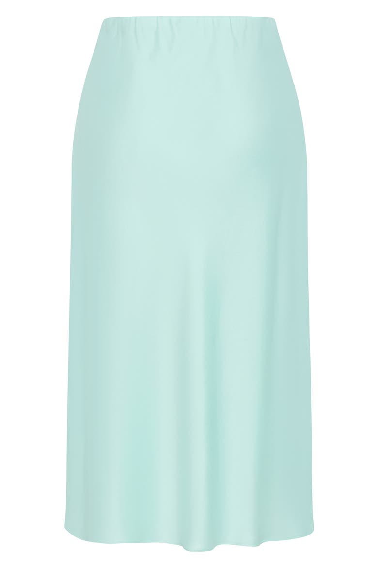 Miranda A-Line Midi Skirt, Alternate, color, SPEARMINT