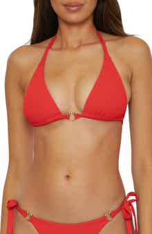 Becca Modern Edge Triangle Bikini Top