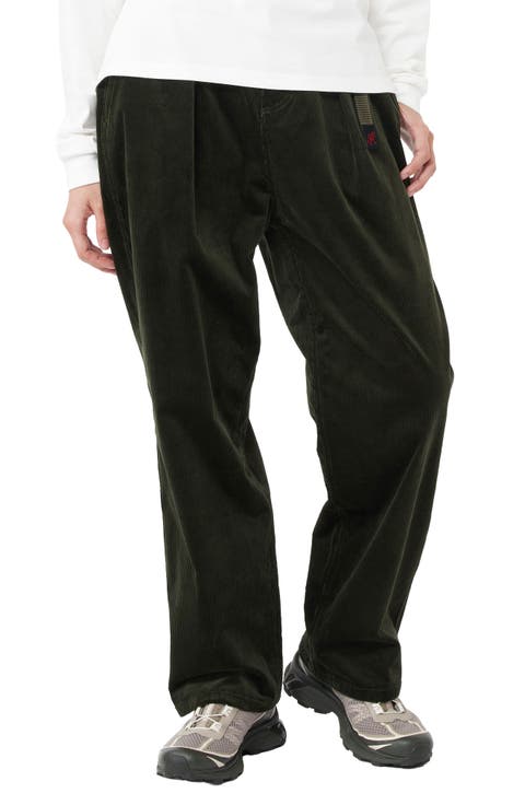 Corduroy Pleated Pants