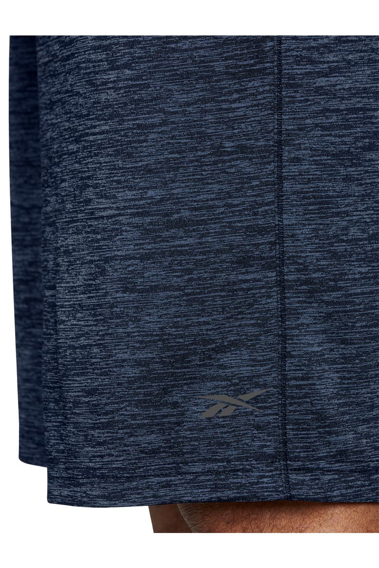 Performance Tech Heather Shorts, Alternate, color, NAVY HEATHER