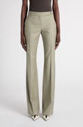 McQueen Narrow Bootcut Wool Trousers