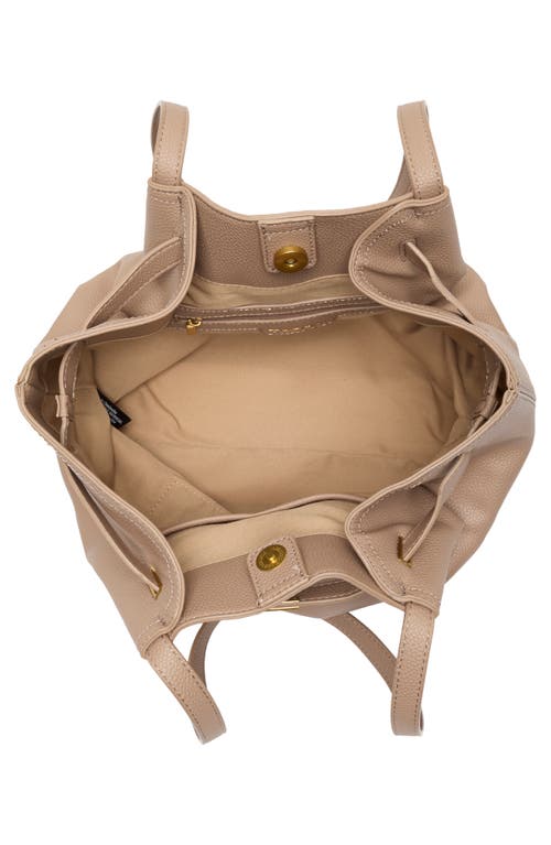 T Tahari Logo Tote In Brown