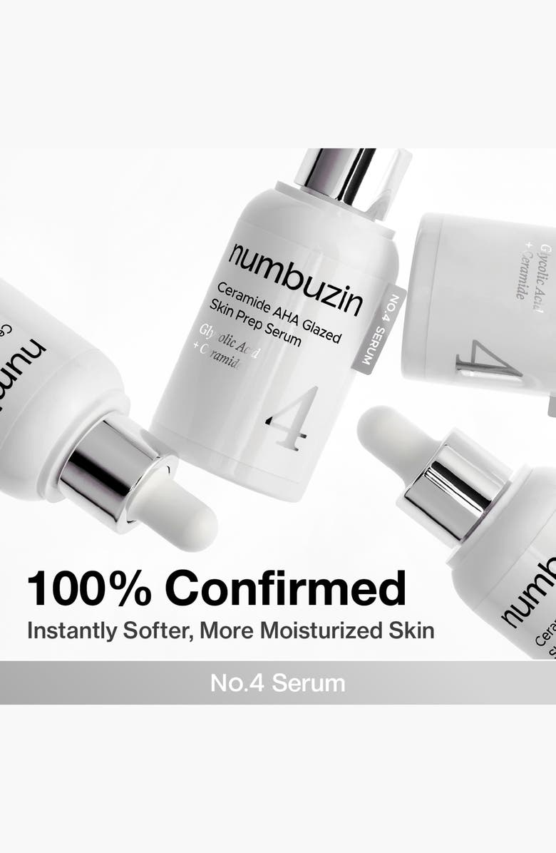 Numbuzin No.4 Ceramide AHA Glazed Skin Prep Serum, Alternate, color,
