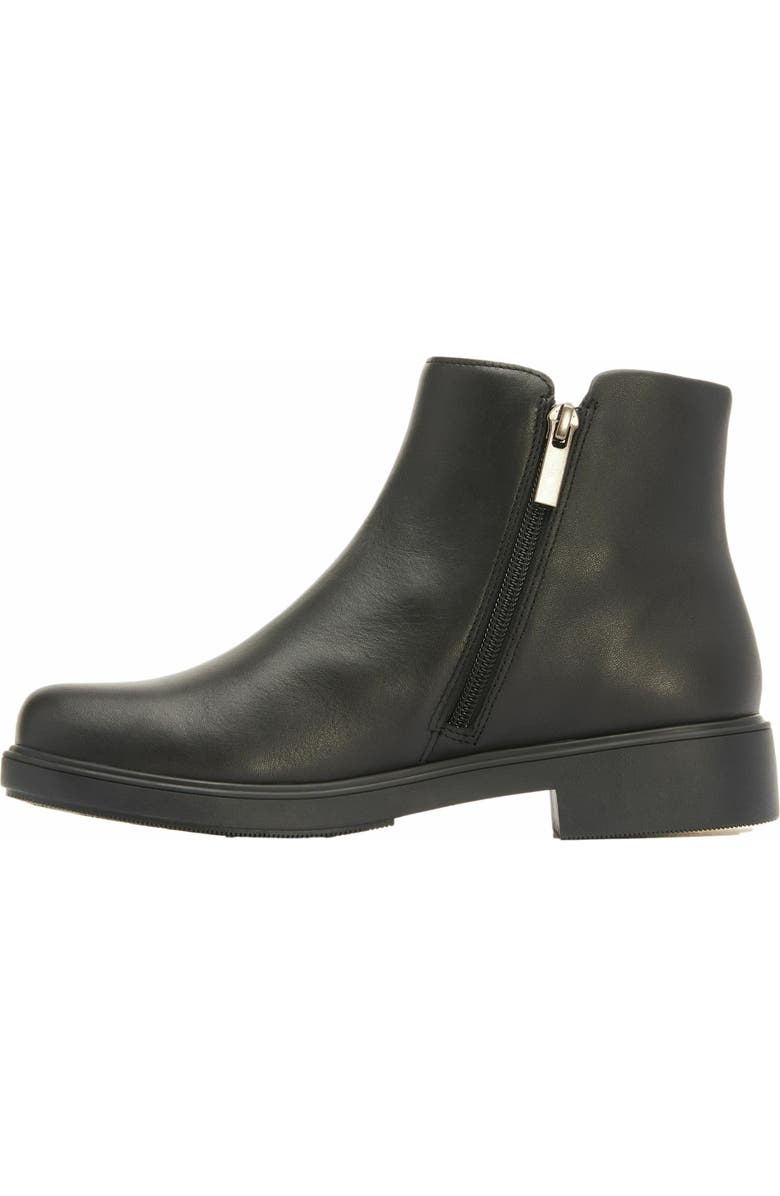 ABEO Compass Zip Boot, Alternate, color, Black Leather - Regular