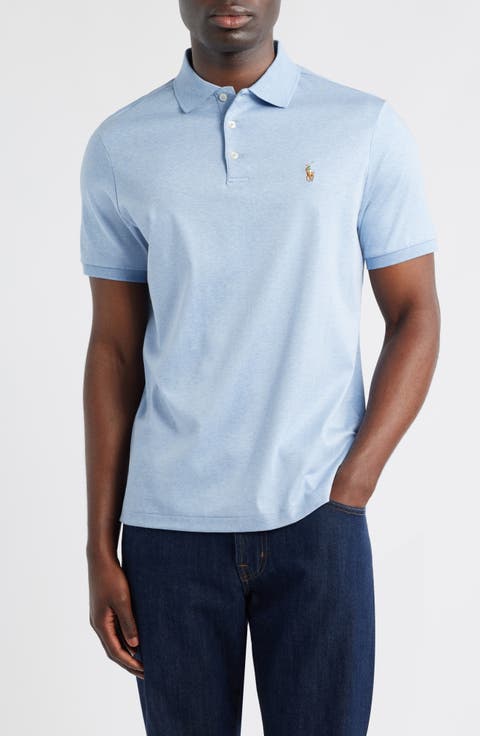 Solid Cotton Jersey Polo