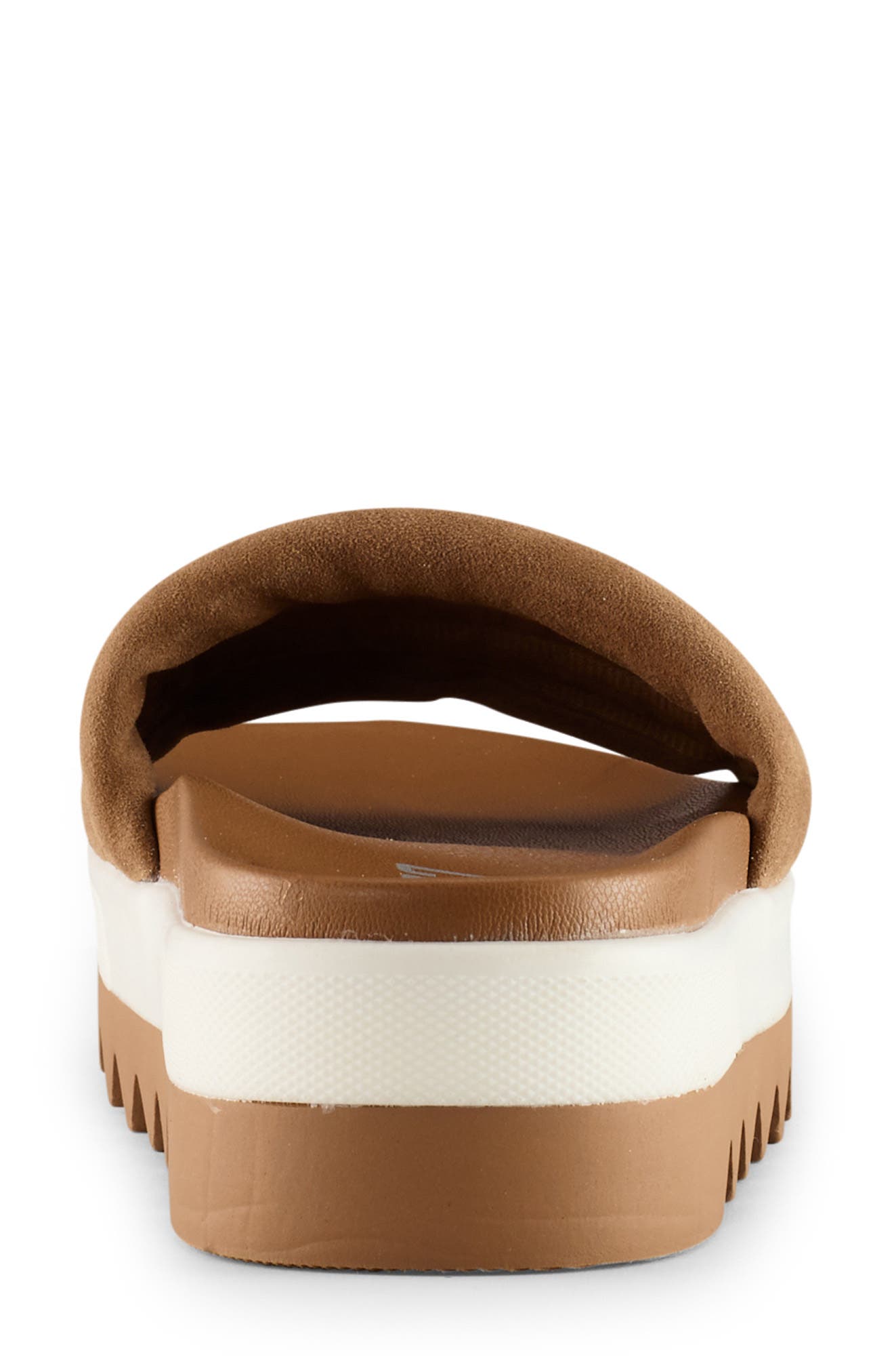 Perth Slide Sandal, Alternate, color, CAMEL SUEDE