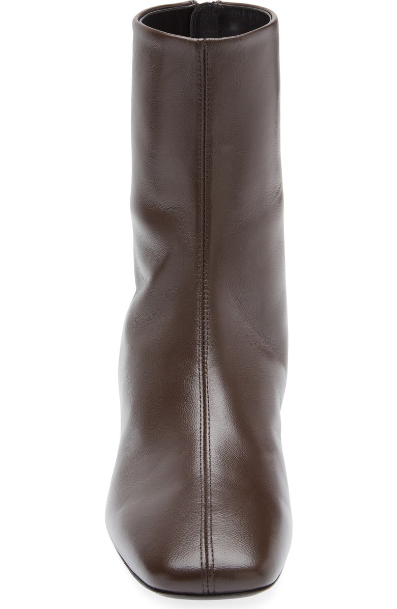 TOTEME Day Kitten Heel Bootie, Alternate, color, Brown