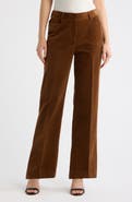 Tahari ASL Corduroy Flare Leg Pants