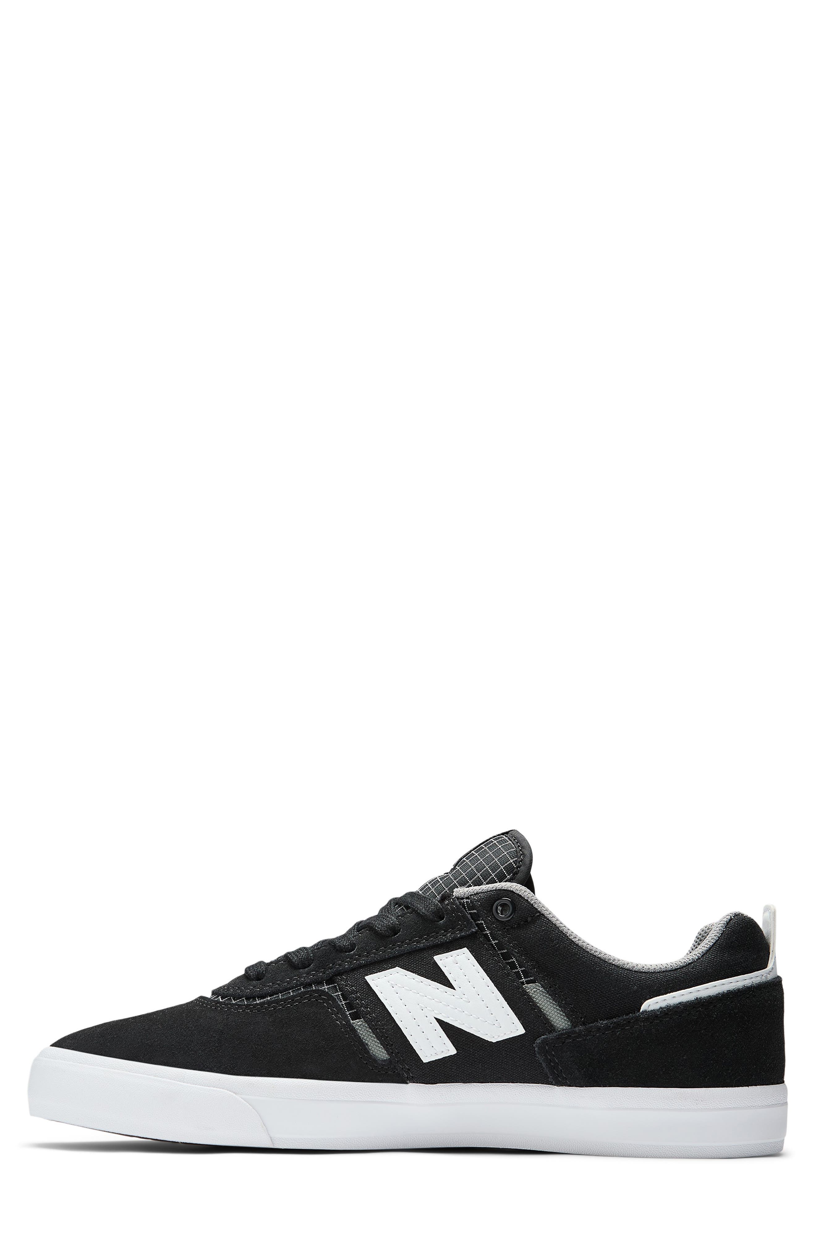 New Balance 306 Skate Sneaker, Alternate, color, Black/ White
