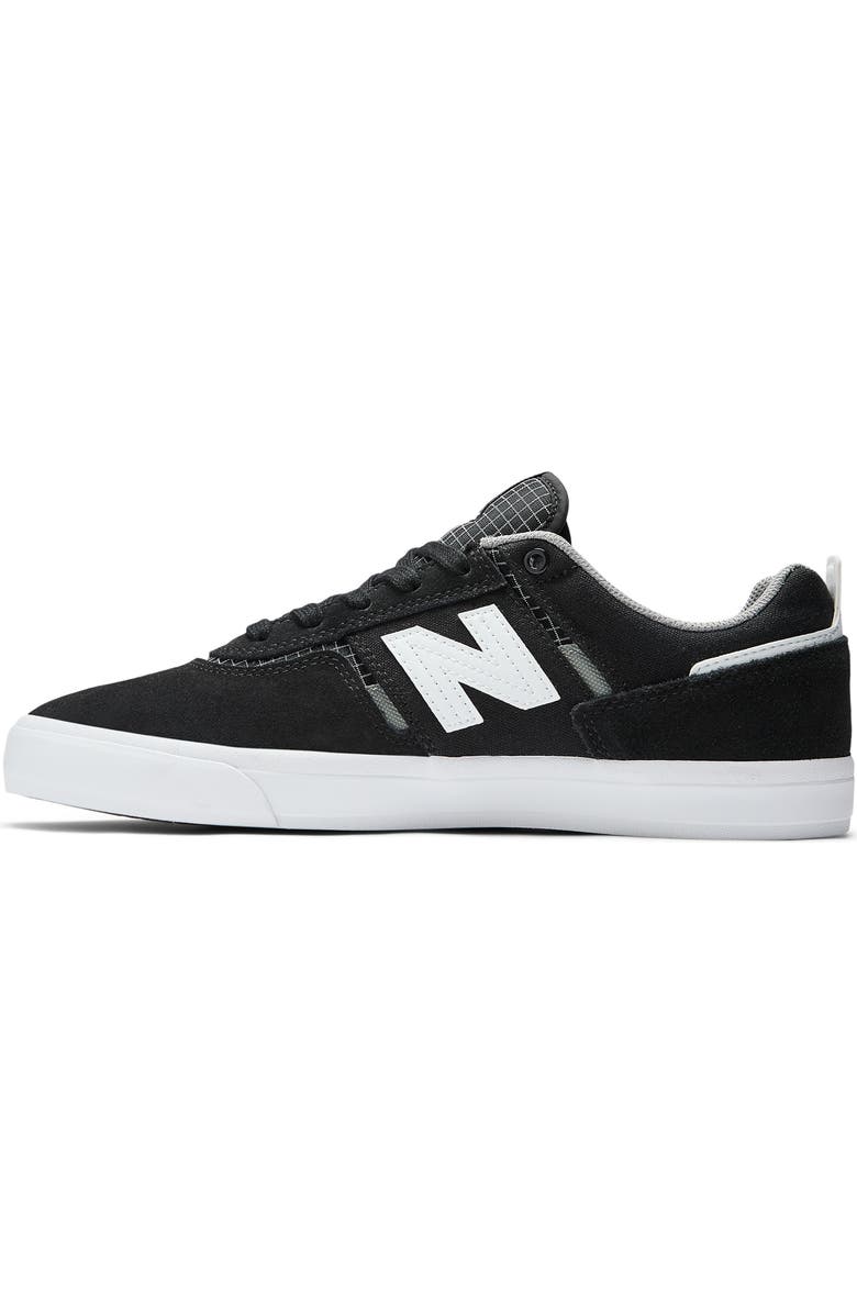 New Balance 306 Skate Sneaker, Alternate, color, Black/ White