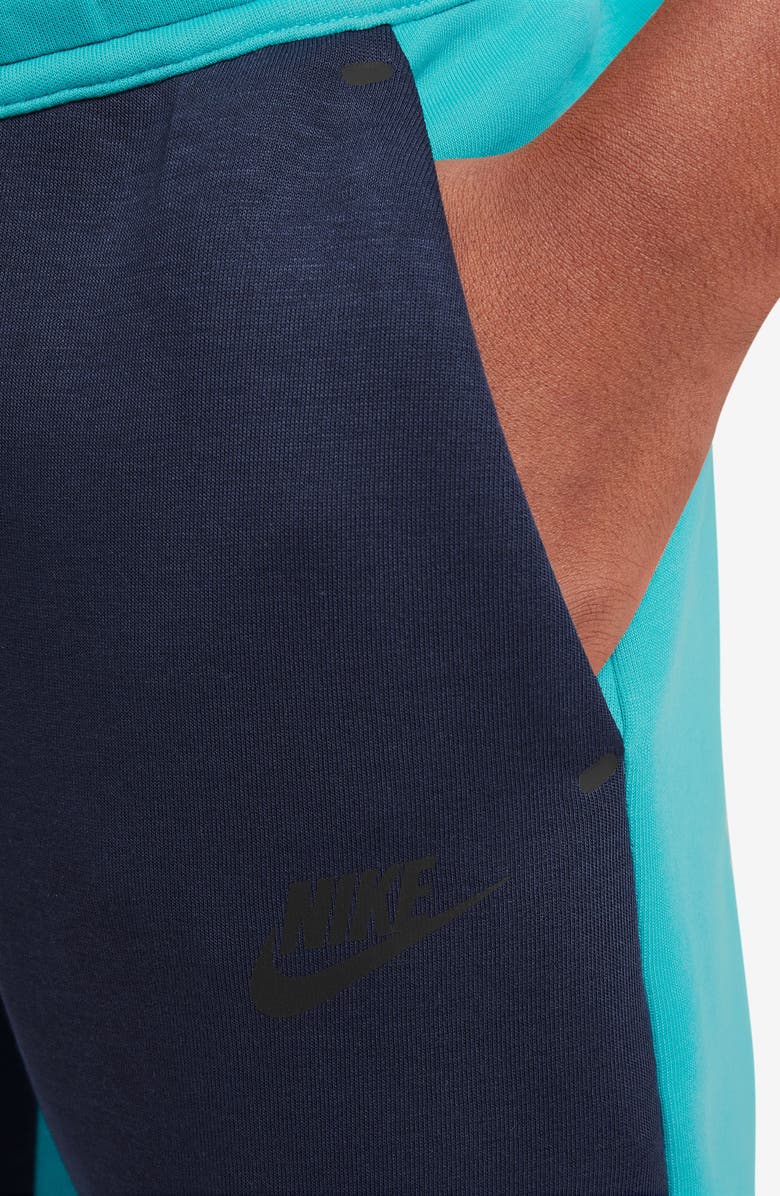 Nike Kids' Sportswear Tech Fleece Joggers, Alternate, color, Dusty Cactus/ Obsidian/ Black