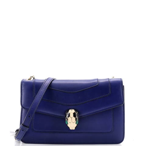 Serpenti Crossbody Bag Leather Small