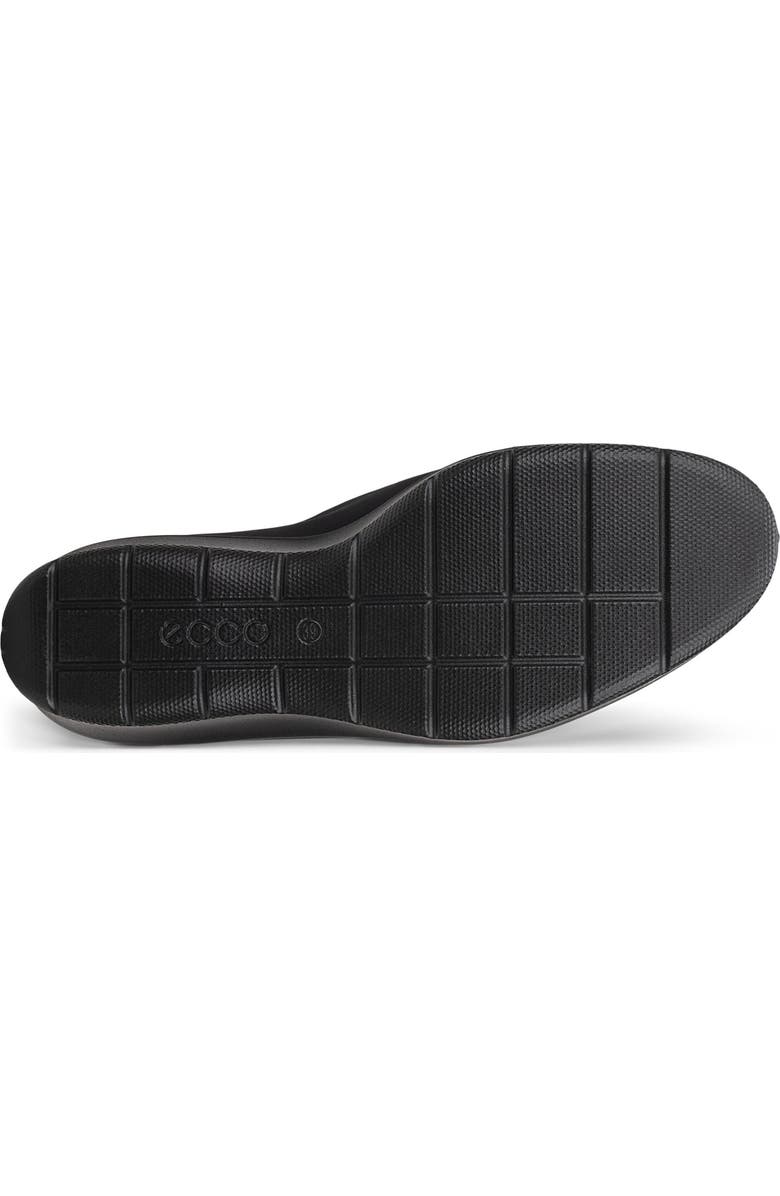 ECCO Felicia Cap Toe Loafer, Alternate, color, Black/ Black