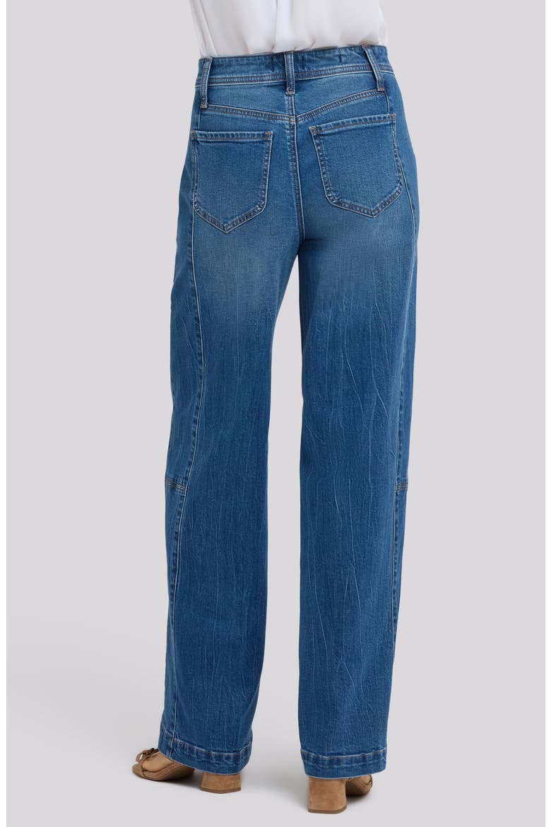 Gracie High Waist Wide Leg Jeans, Alternate, color, WILD RIVER