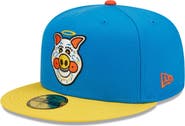 New Era Men's New Era Royal/Yellow Santos de San Pablo Copa De La Diversion 59FIFTY Fitted Hat
