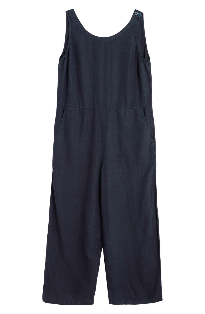 Seasalt Cornwall Salt Air Wide Leg Linen Jumpsuit, Alternate, color, 