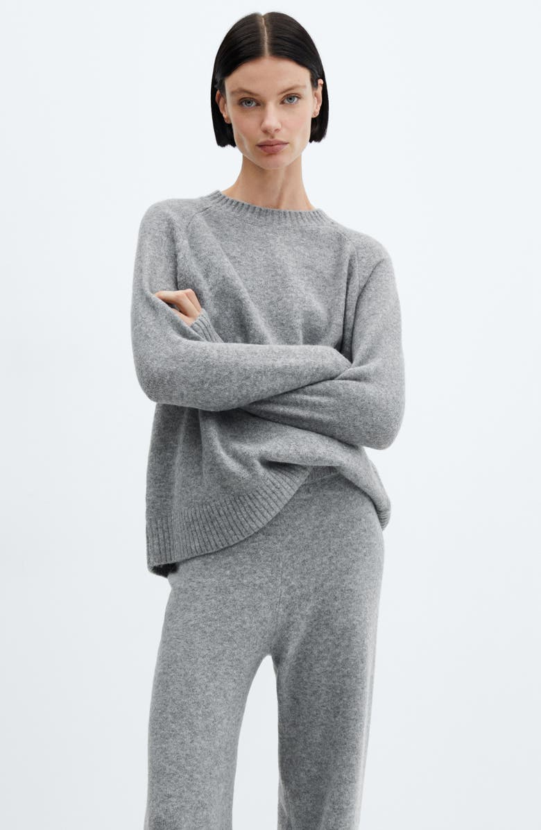 MANGO Sweater Pants, Alternate, color,