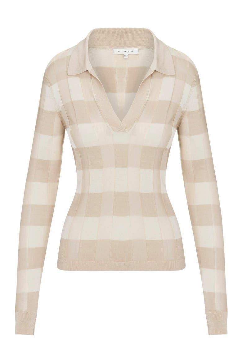 Sheer Knit Sweater, Alternate, color, SAND MULTI