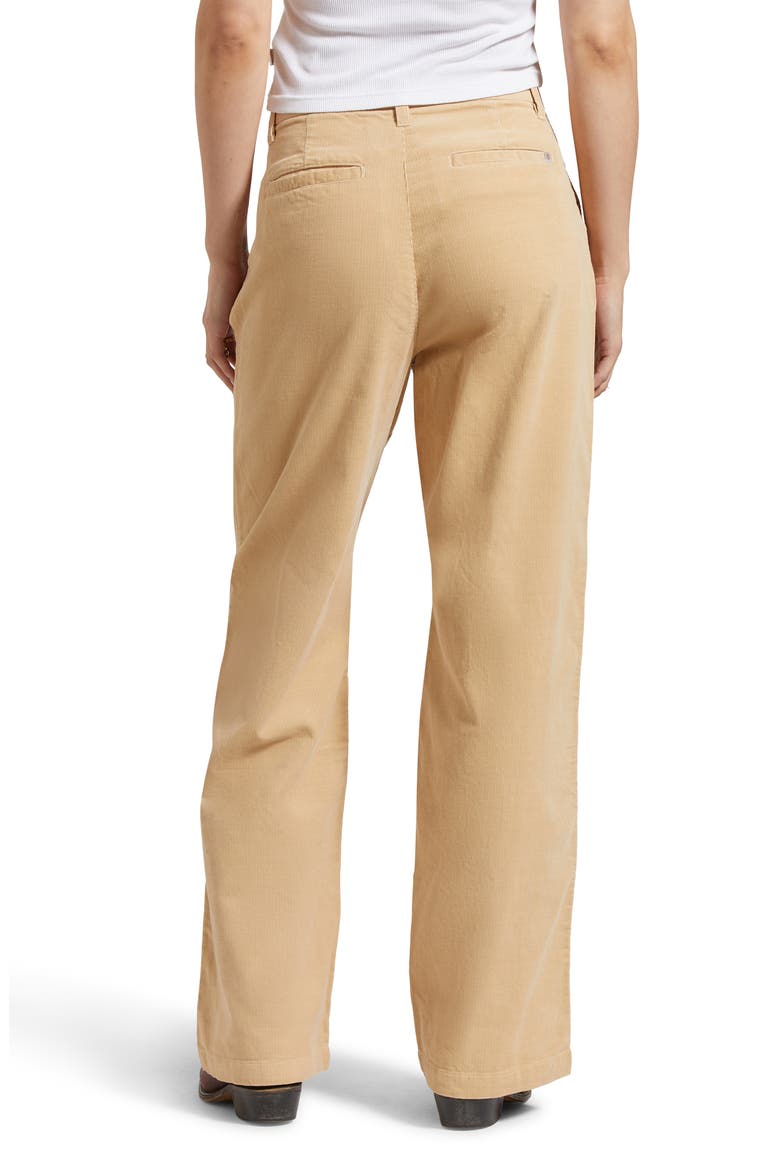 Ludlow High Waist Corduroy Pants, Alternate, color, OAT MILK