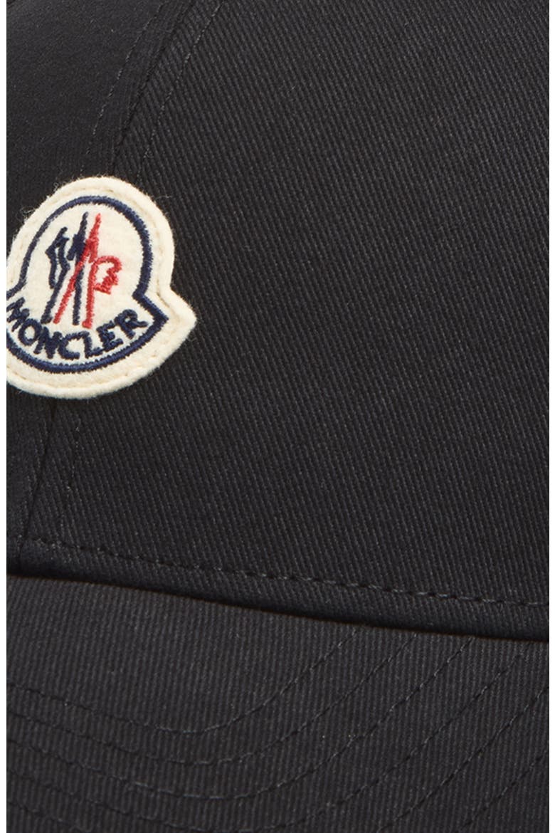 Logo Patch Cotton Gabardine Baseball Cap, Alternate, color, 999-BLACK