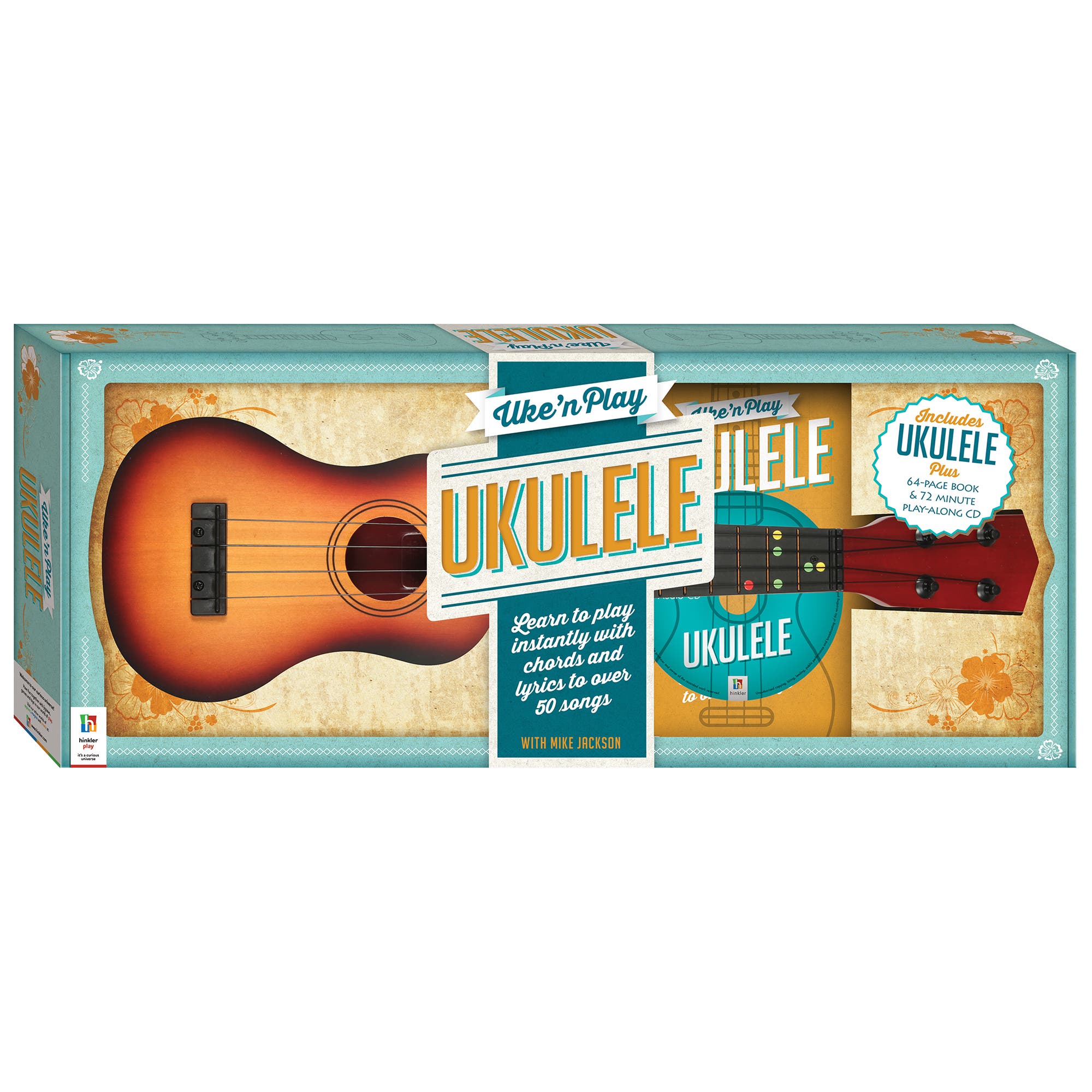 Hinkler Uke'N Play Ukulele Kit in Multicolored 