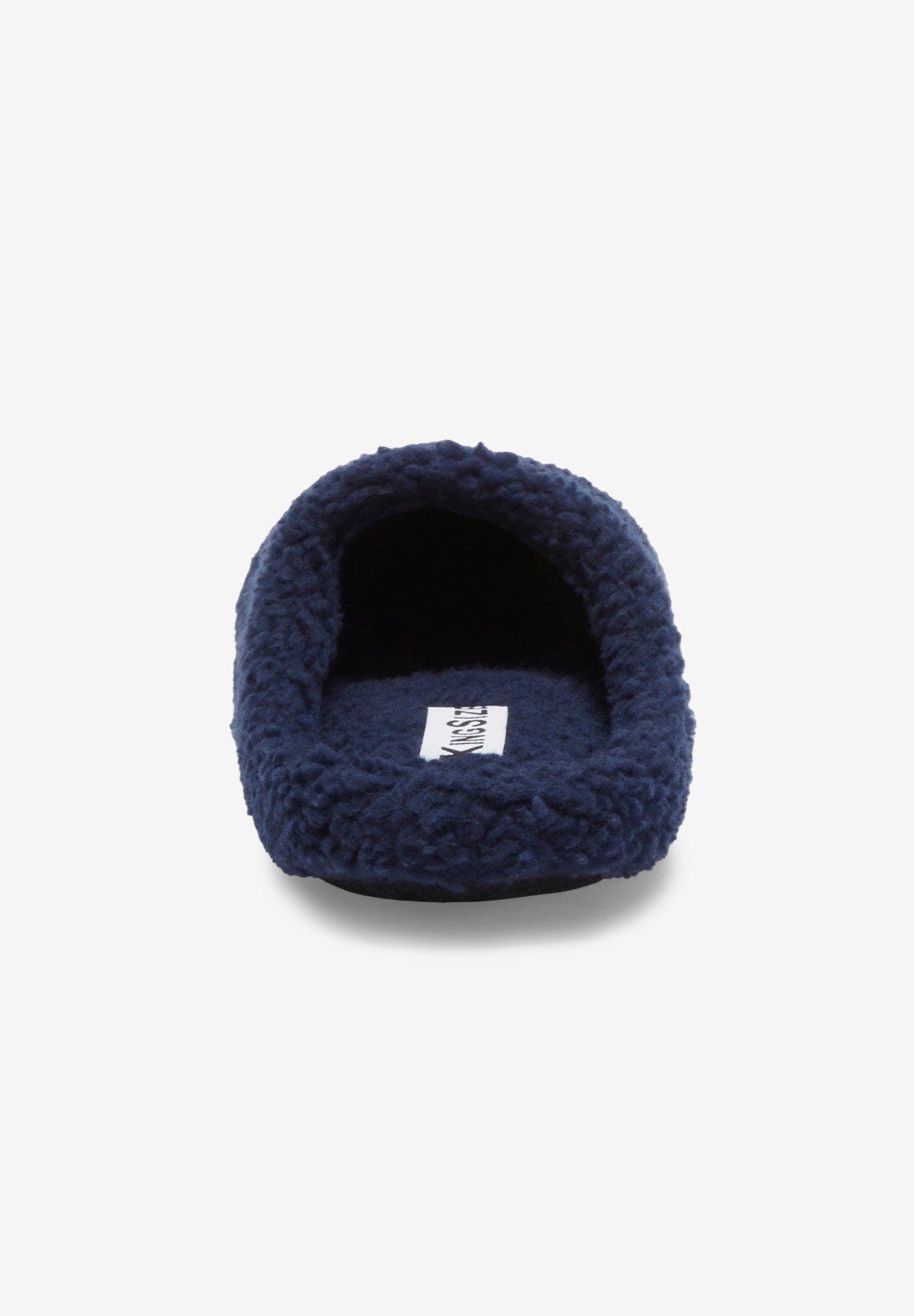 KingSize Fleece Slippers, Alternate, color, Black