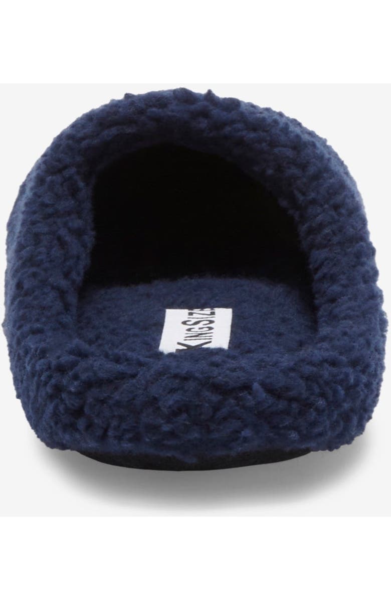 KingSize Fleece Slippers, Alternate, color, Black