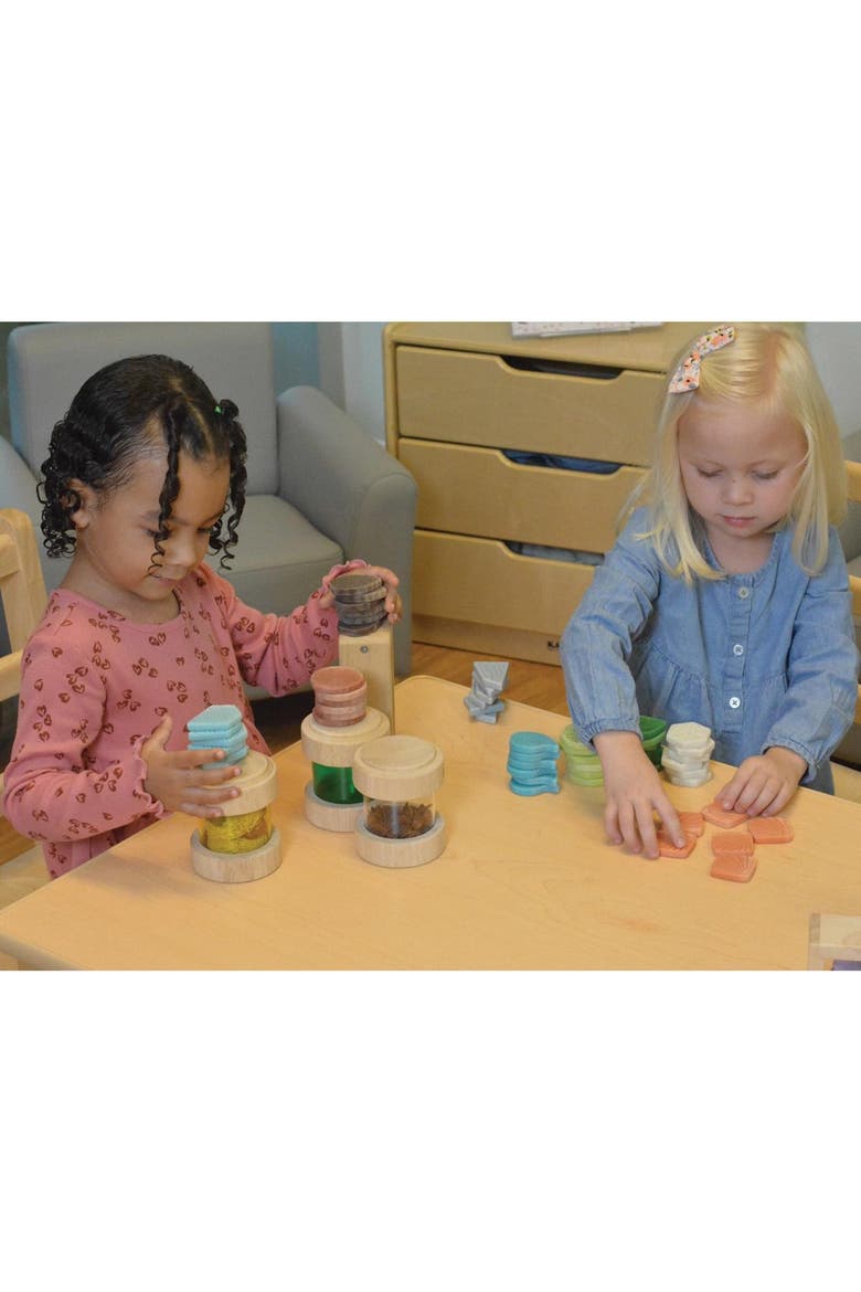 Nature-Inspired Loose Parts - 54 Pieces, Alternate, color, Multicolored