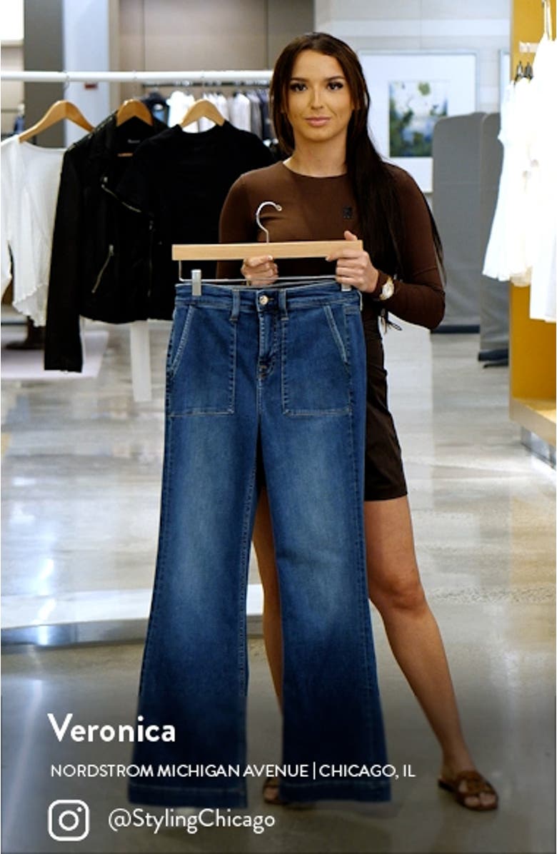 Patch Pocket Flare Trouser Jeans, sales video thumbnail