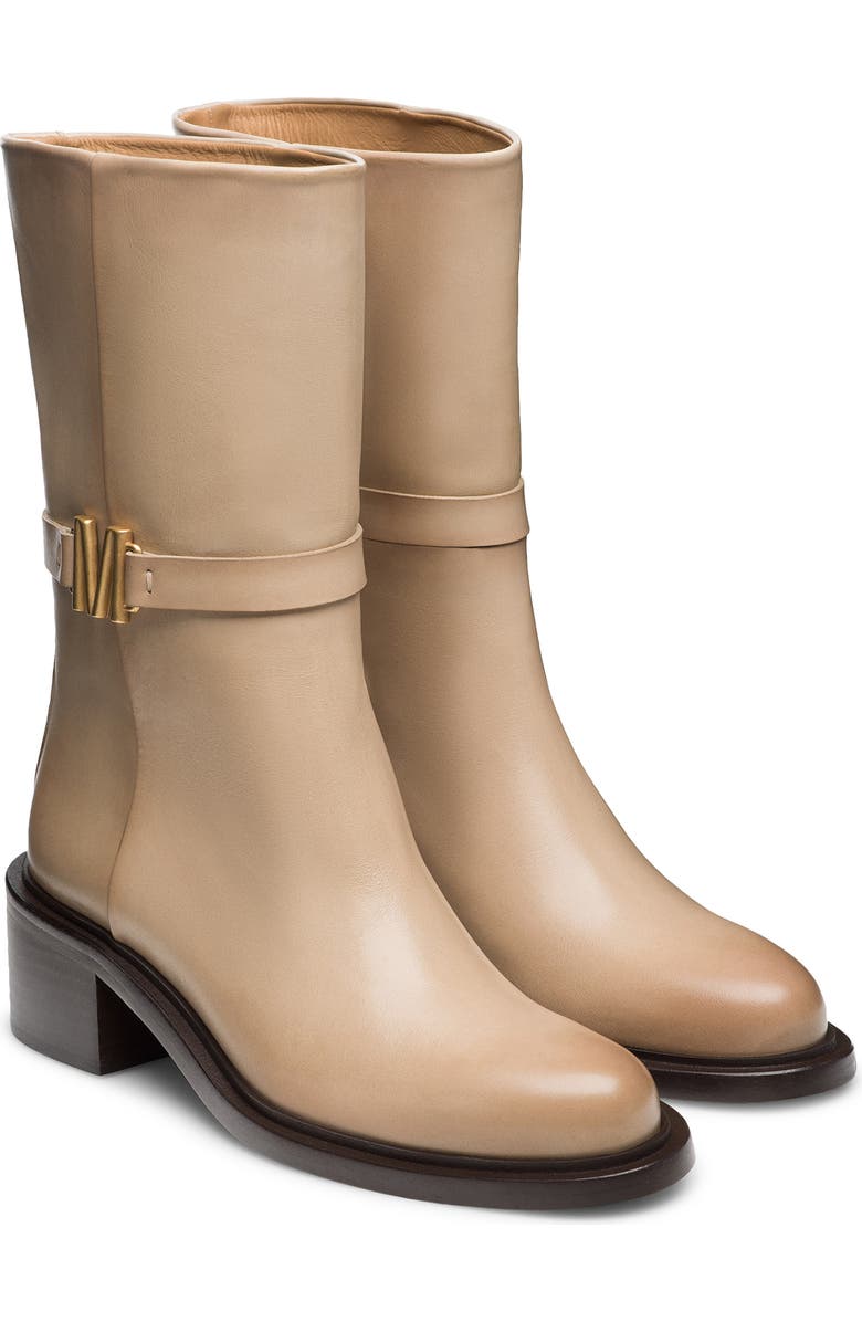 Magnanni Genevieve Bootie, Main, color, Cream