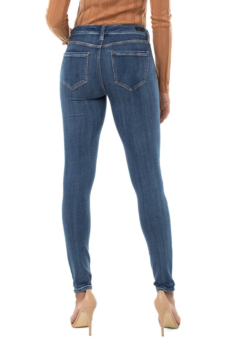 Liverpool Abby Skinny Jeans, Alternate, color, VICTORY