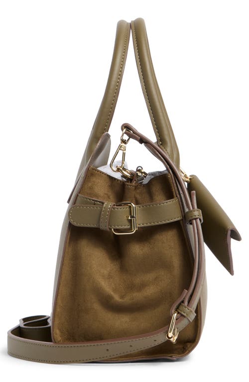 Nanette Lepore Quentin East/west Triple Section Satchel Bag In Green