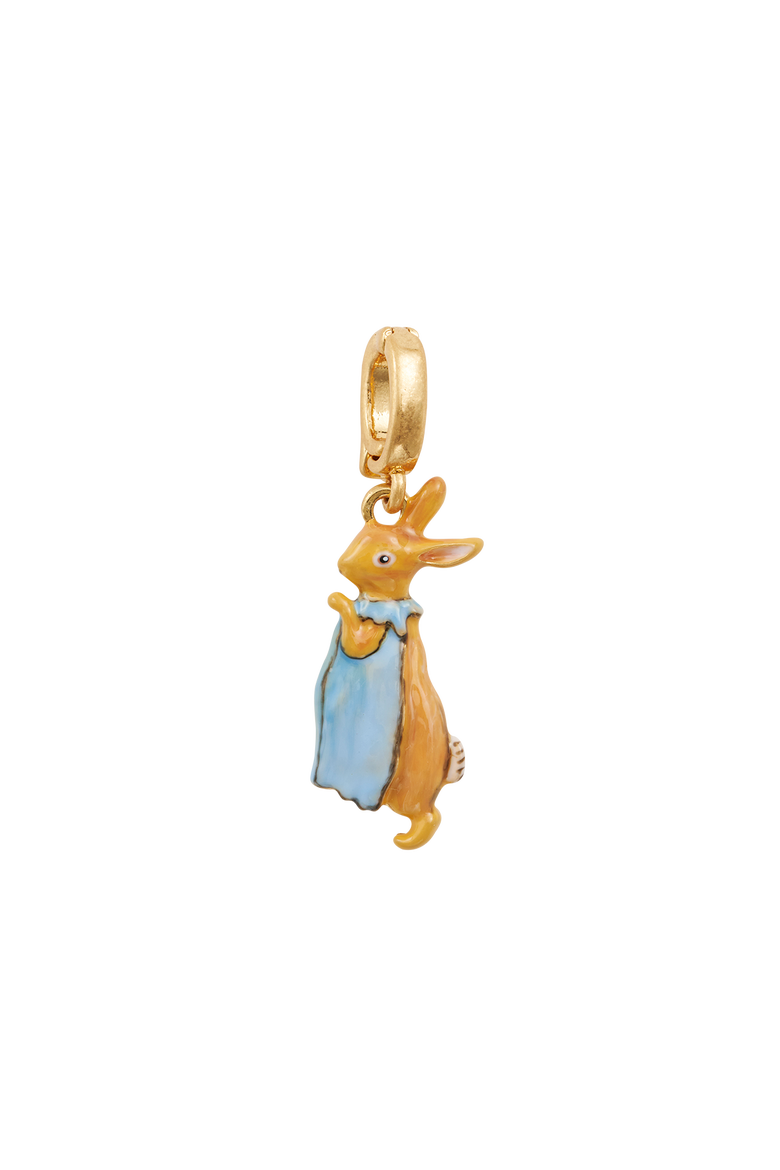 x Peter Rabbit Flopsy Necklace, Alternate, color, Gold